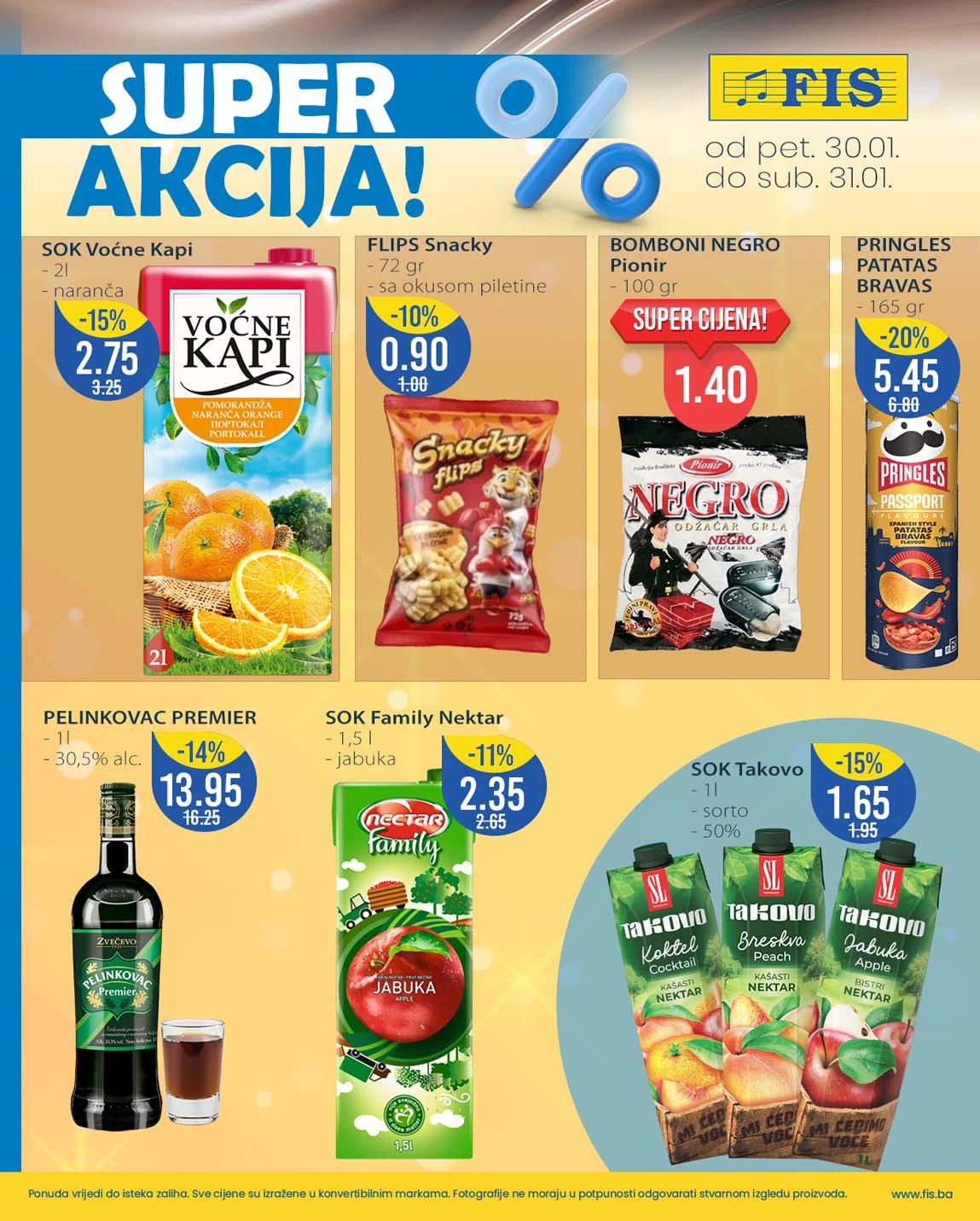 Fis vikend akcija snizenja