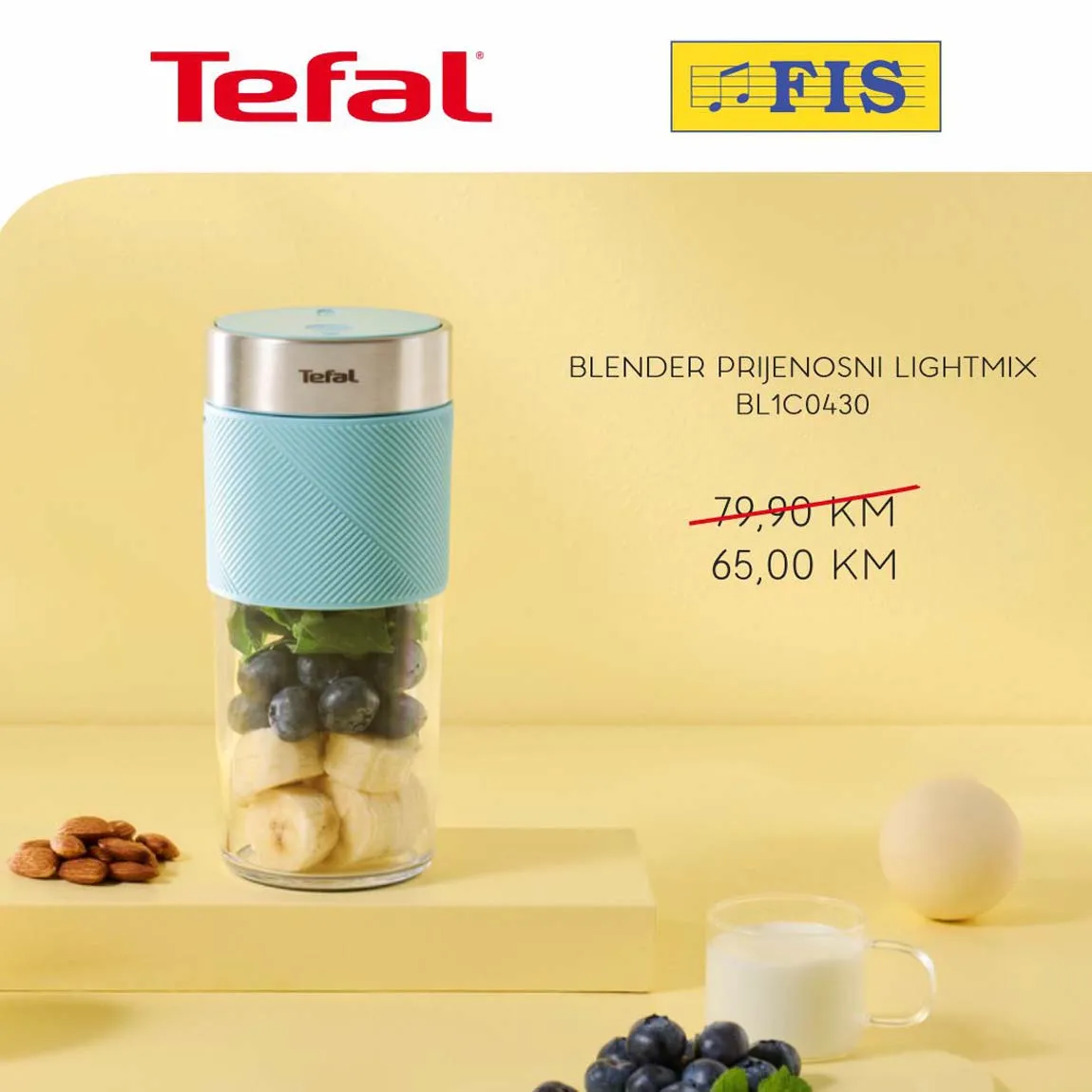 FIS AKCIJA TEFAL - ROWENTA - KRUPS Katalog  sniženja do 24.07.2025.