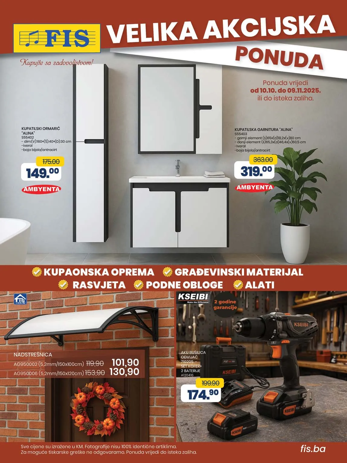 FIS VITEZ kataloška ponuda