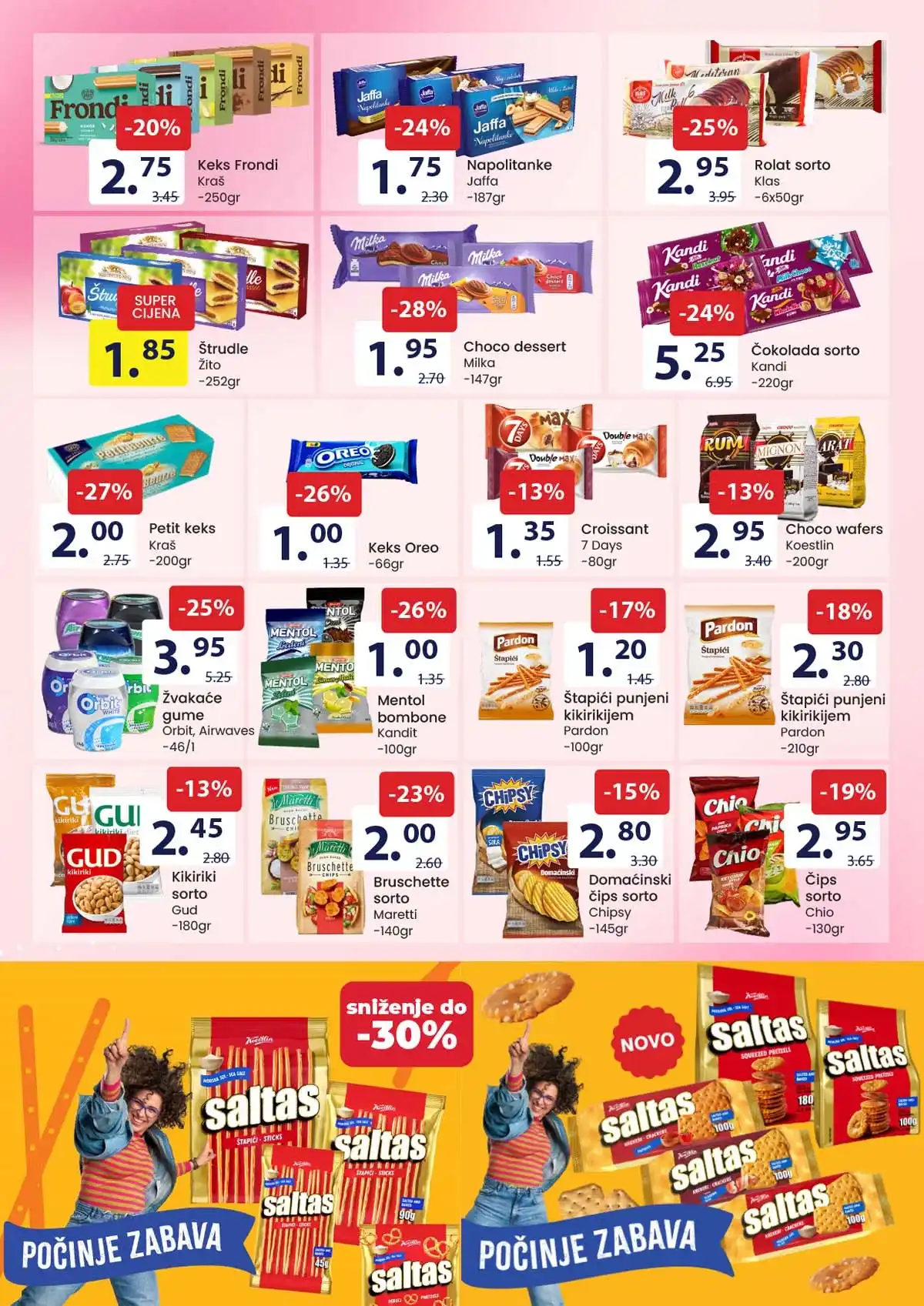 FIS katalog prehrane strana 9 osnovne namirnice do 14. marta 2026