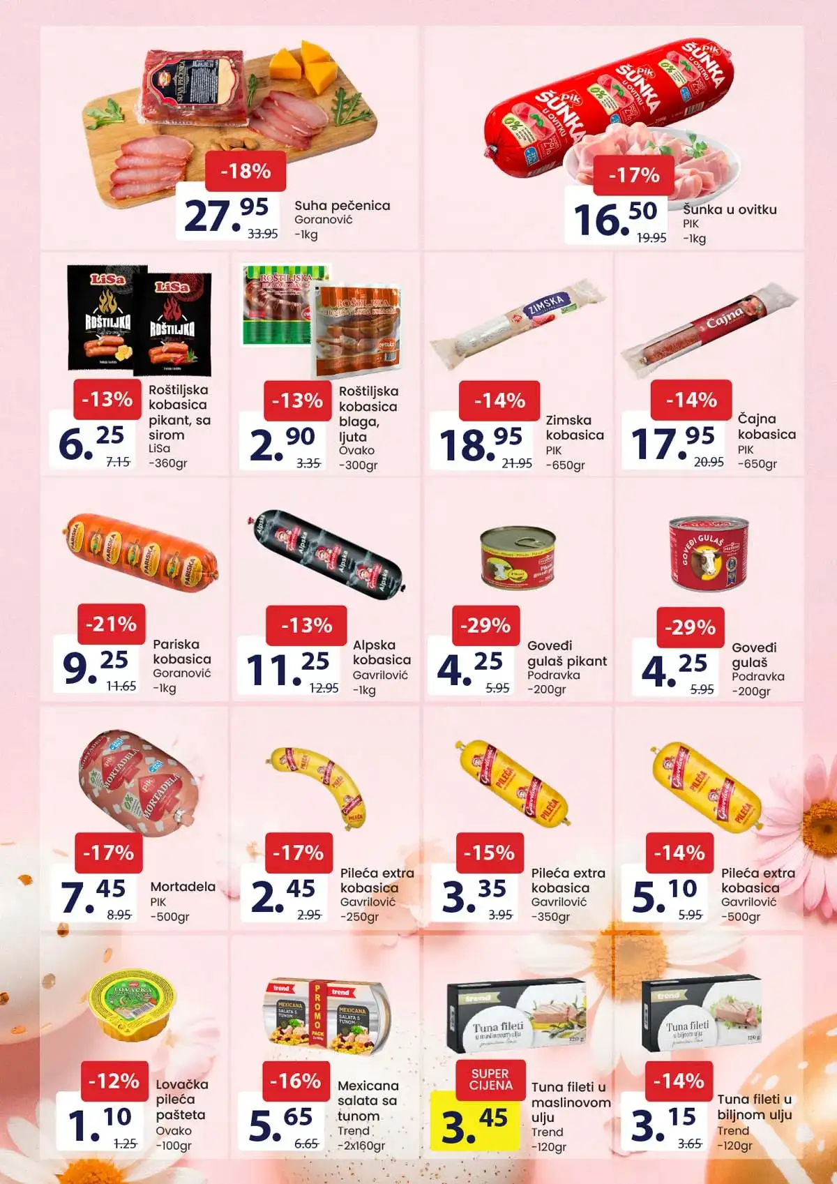 FIS katalog sniženja – zobene pahuljice i tjestenina na akciji