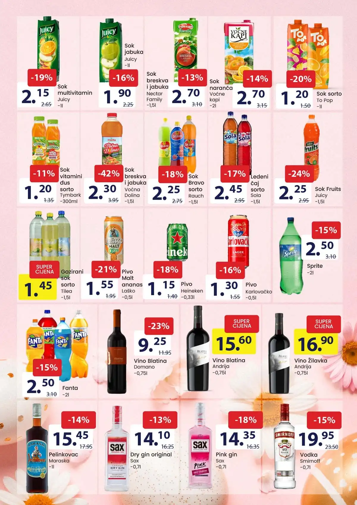 FIS katalog akcija – proizvodi prehrane i hemije na sniženju