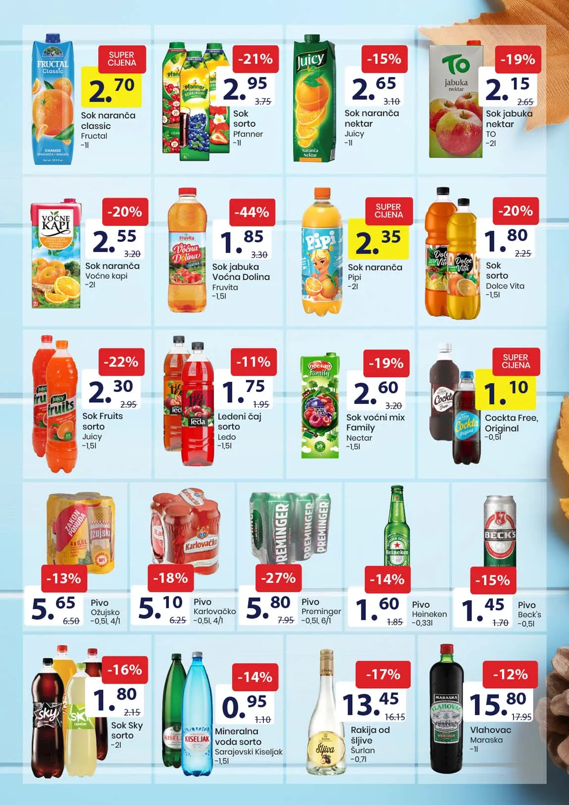 FIS akcija prehrane sniženja