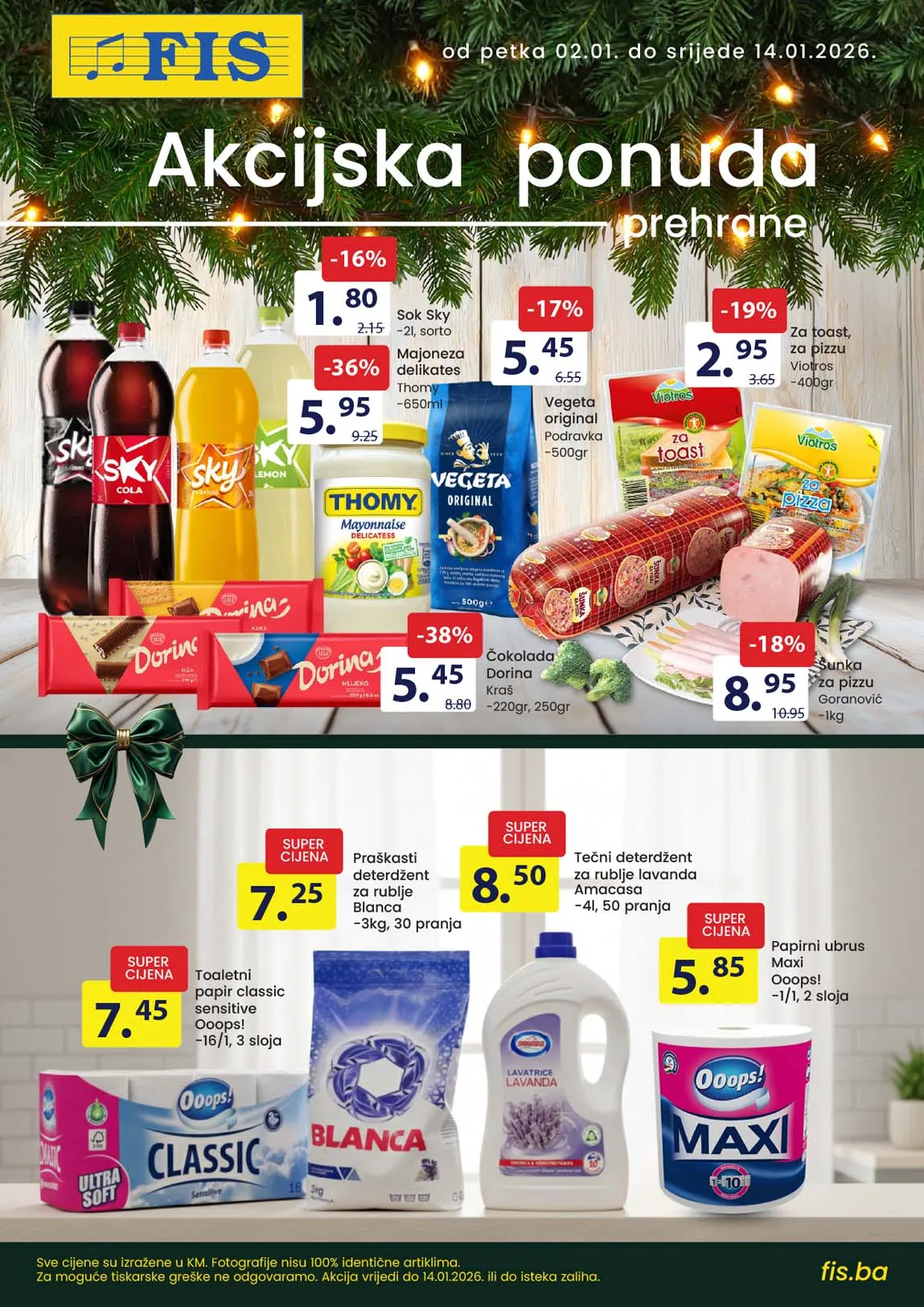 FIS akcija prehrane sniženja