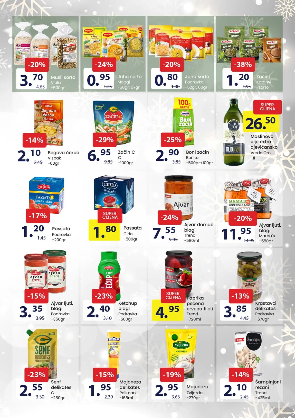 FIS akcija prehrane sniženja