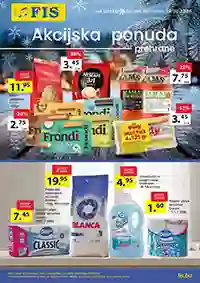 FIS Katalog akcija sniženja prehrane do 29. januara 2026.