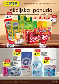 FIS katalog prehrane – velike uštede na osnovne namirnice do 28. februara 2026.