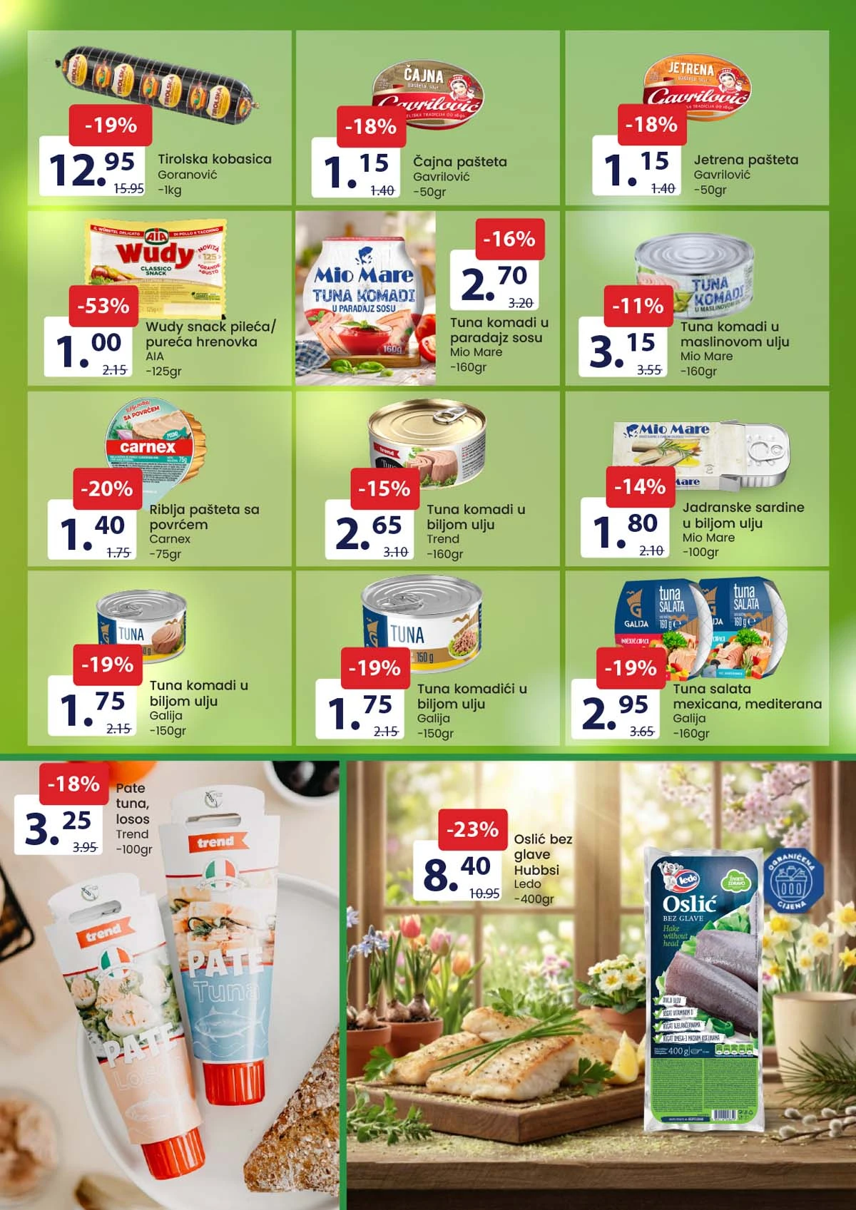 FIS katalog sniženja – zobene pahuljice i tjestenina na akciji