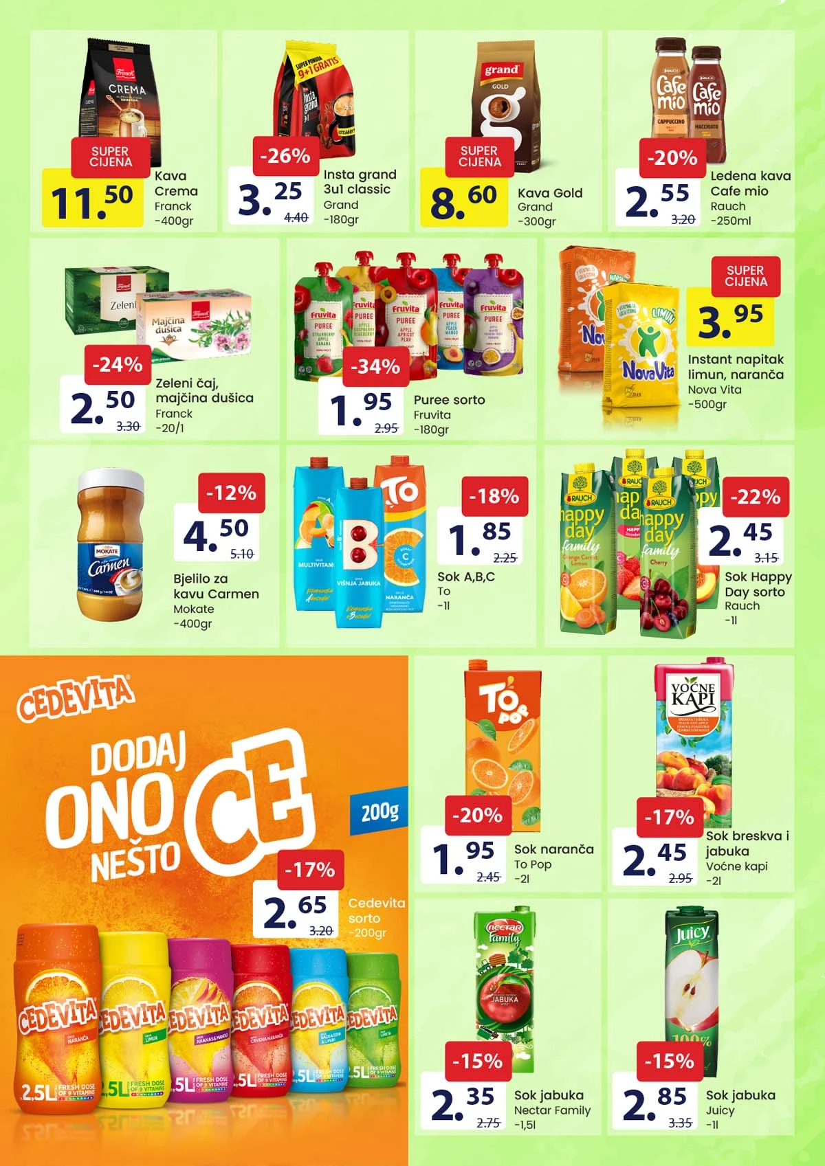 FIS katalog akcija – sniženja prehrane i kućnih proizvoda