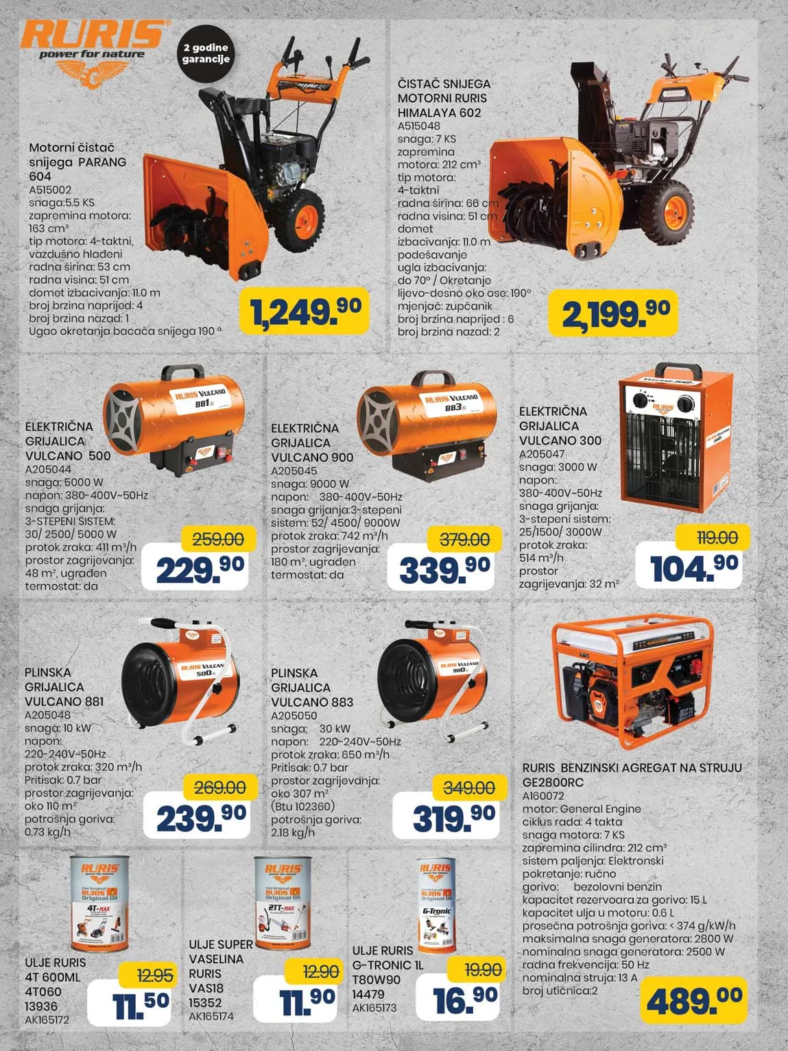 FIS VITEZ kataloška ponuda