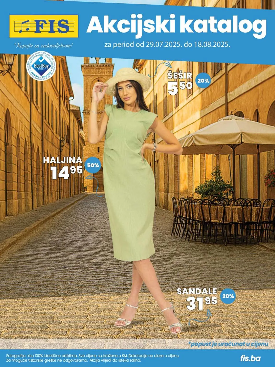 FIS Akcijski Katalog sniženja do 18.08.2025