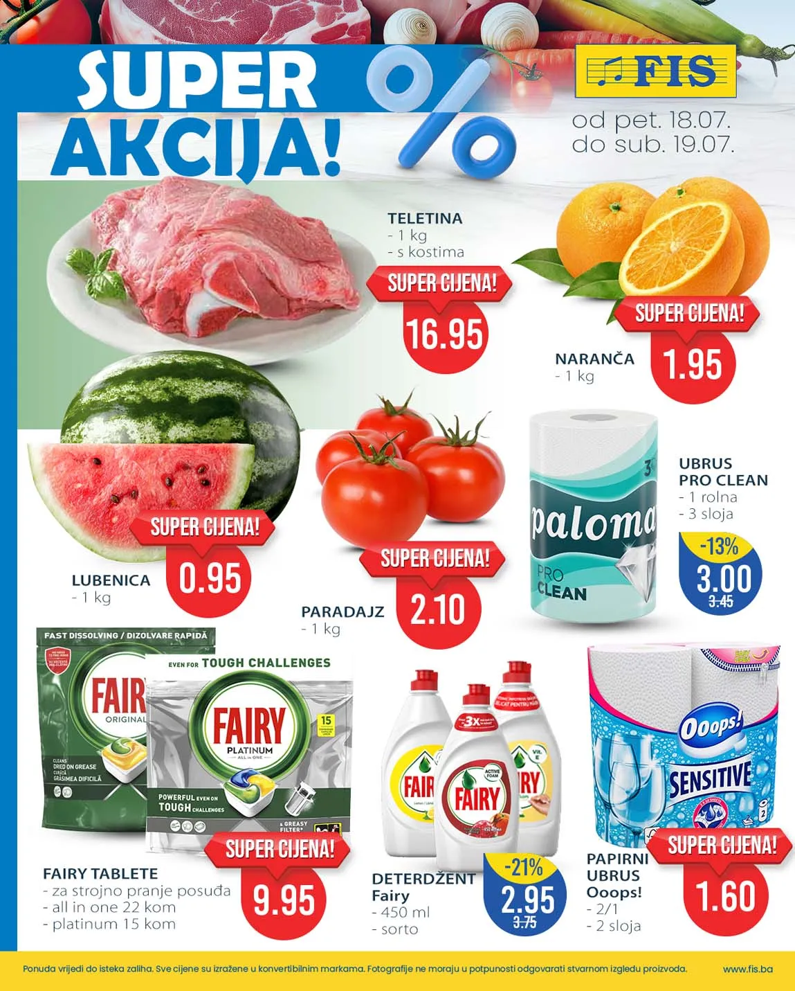 FIS vikend akcija sniženja