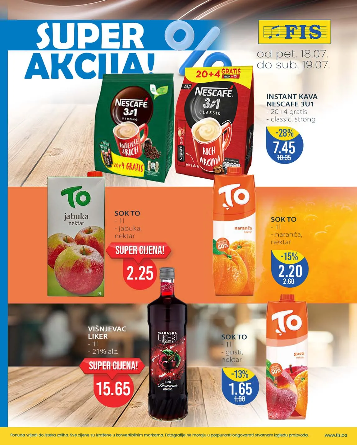 FIS vikend akcija sniženja