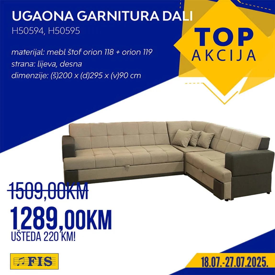 FIS vikend akcija sniženja