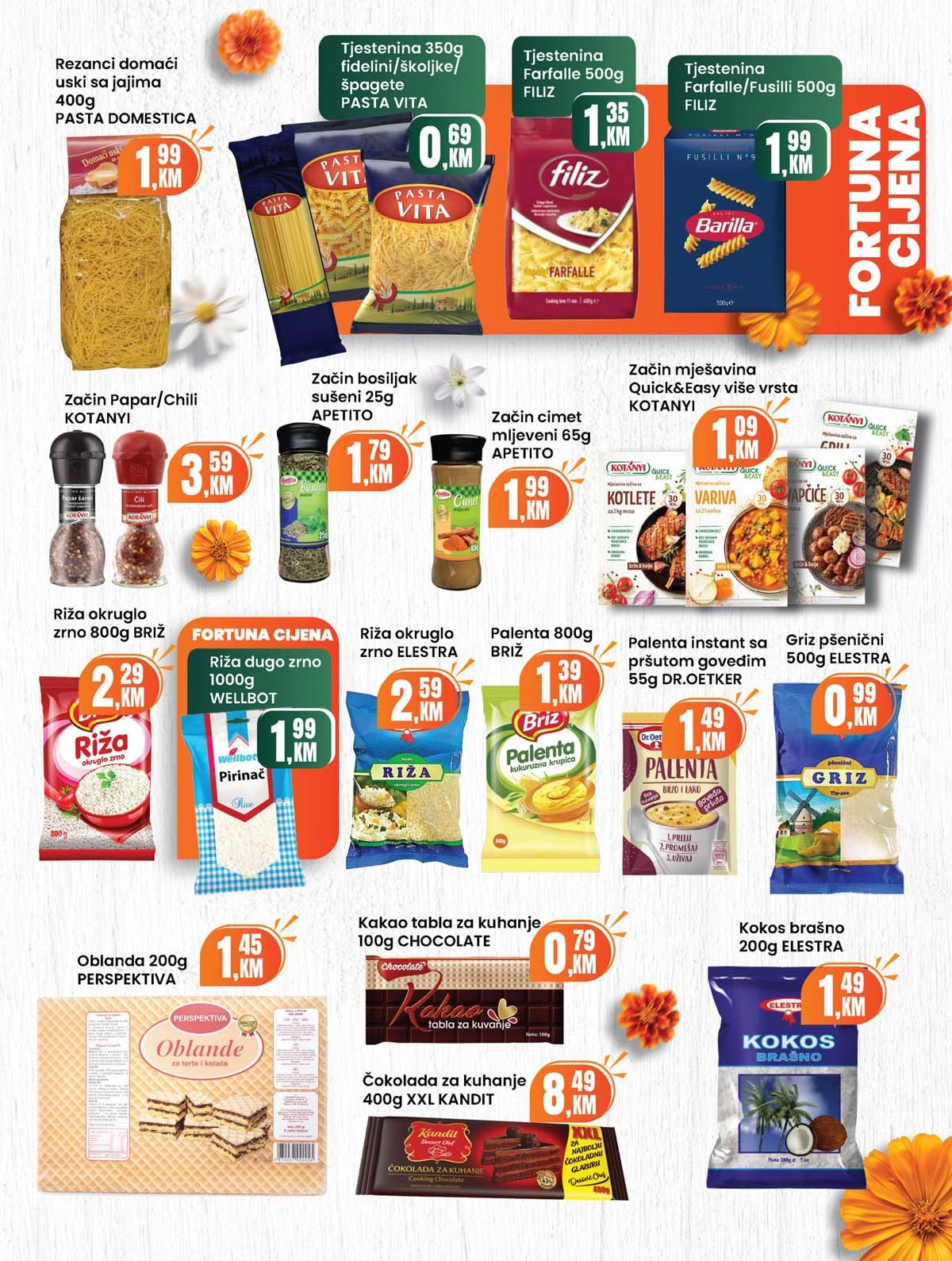 Fortuna market akcija