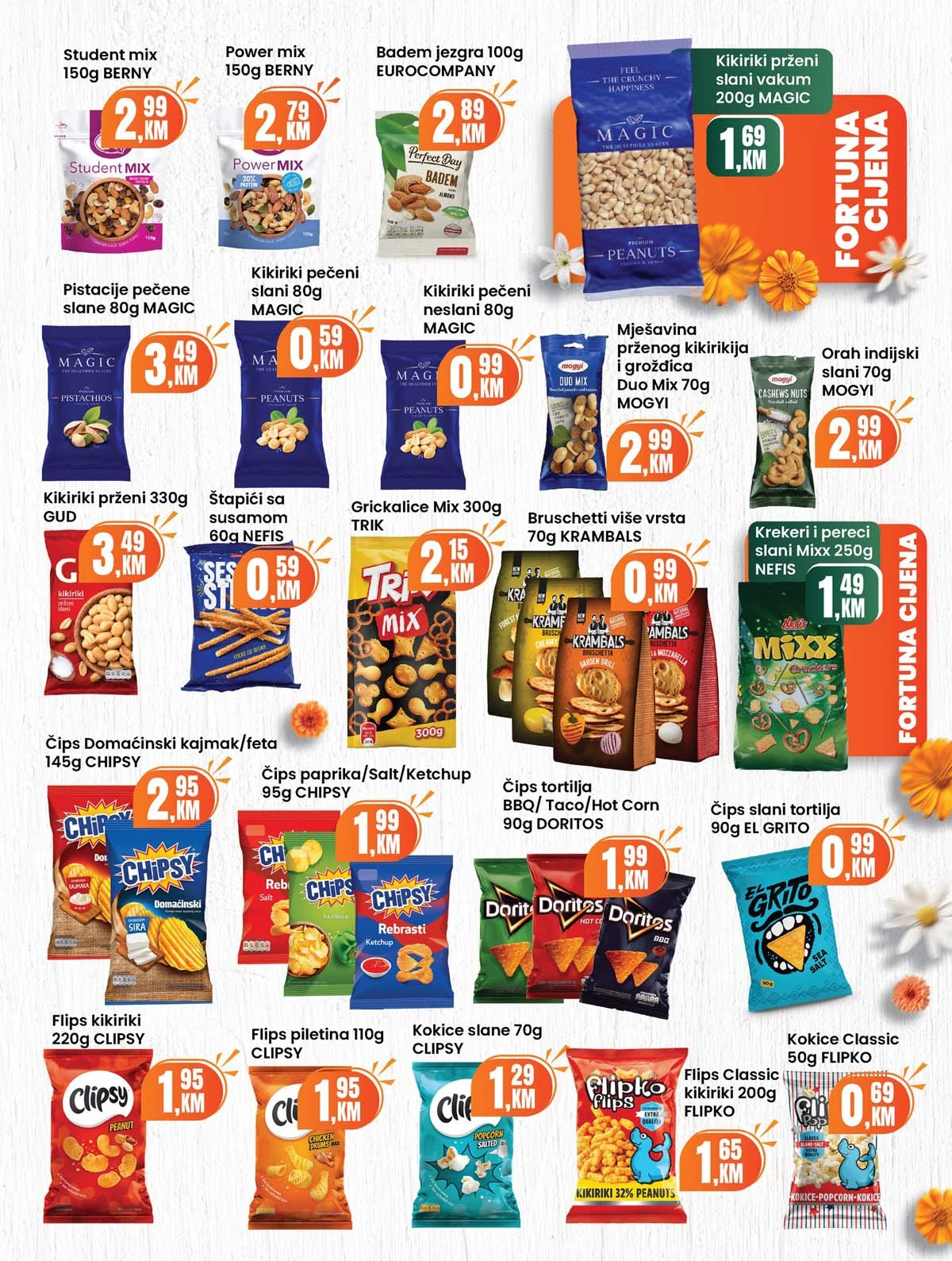 Fortuna market akcija