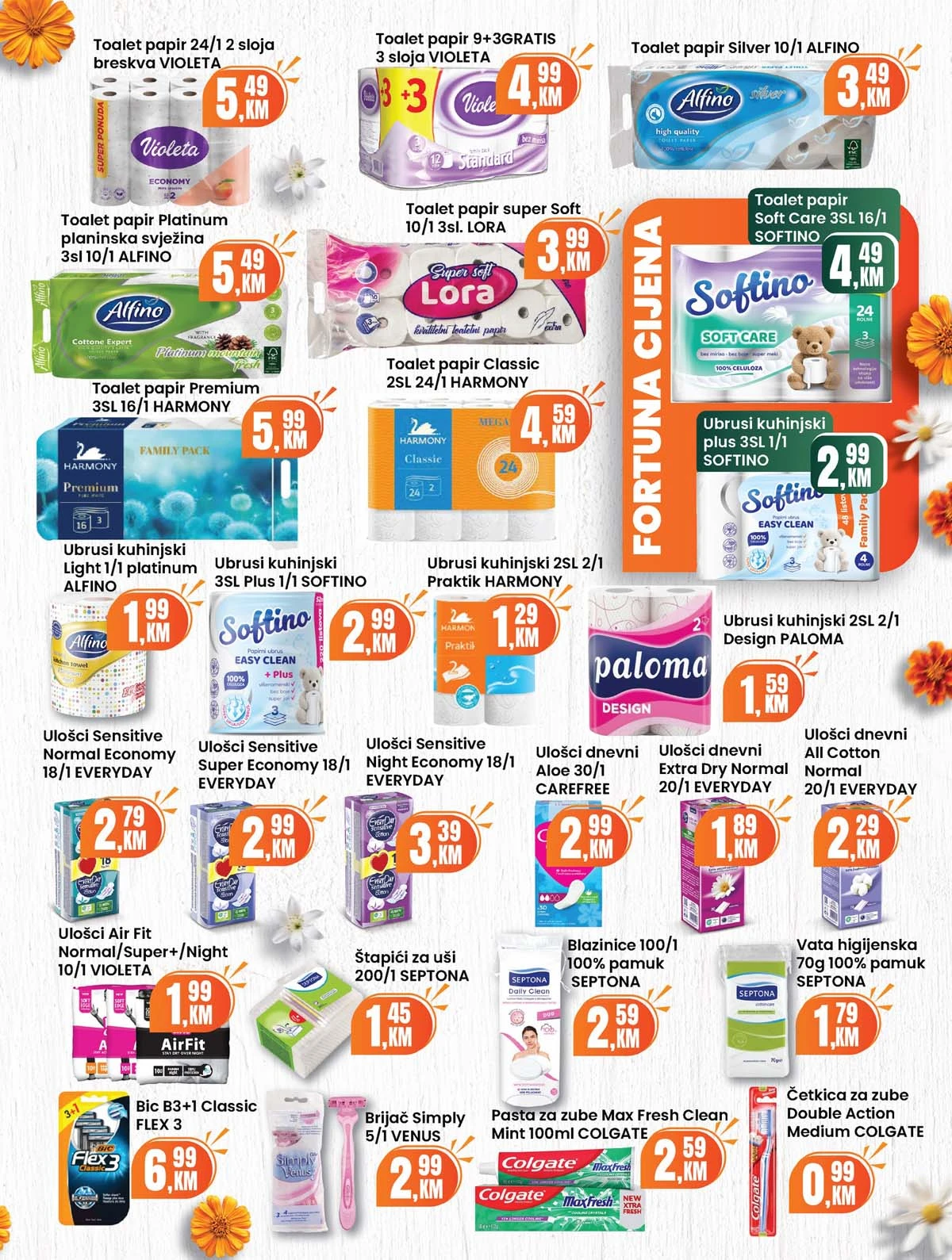 Fortuna market akcija