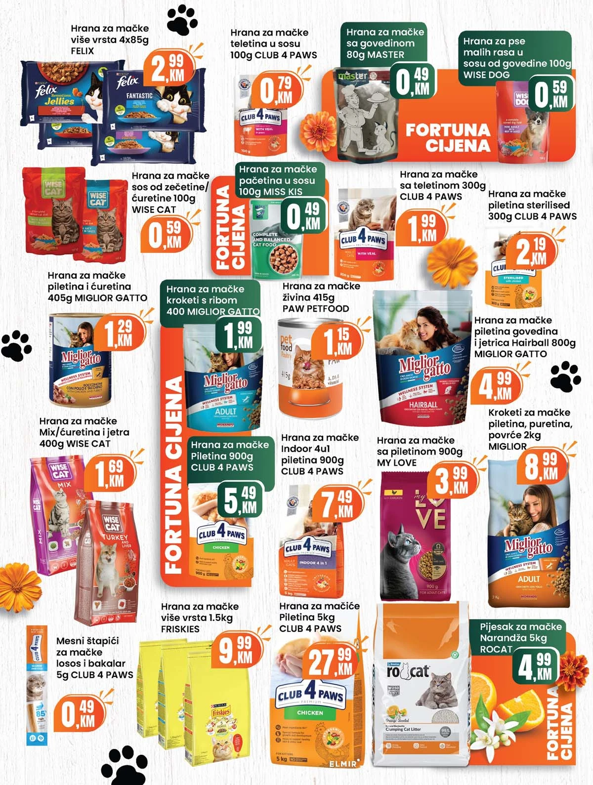 Fortuna market akcija