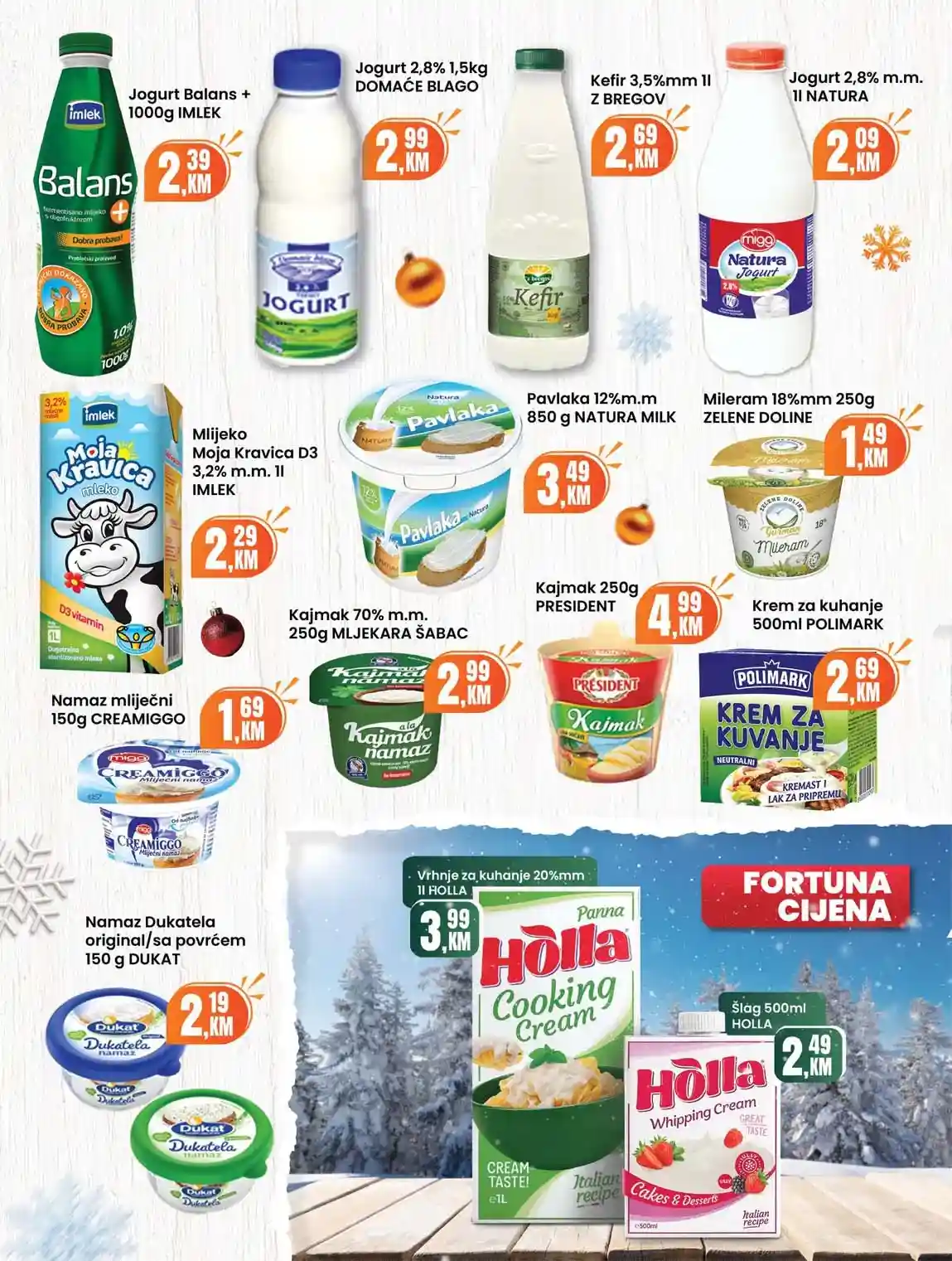 Fortuna market akcija