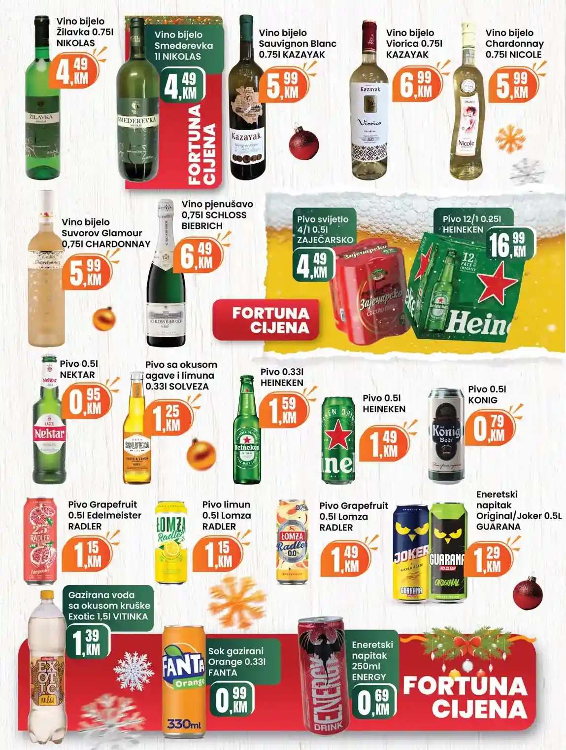 Fortuna market akcija