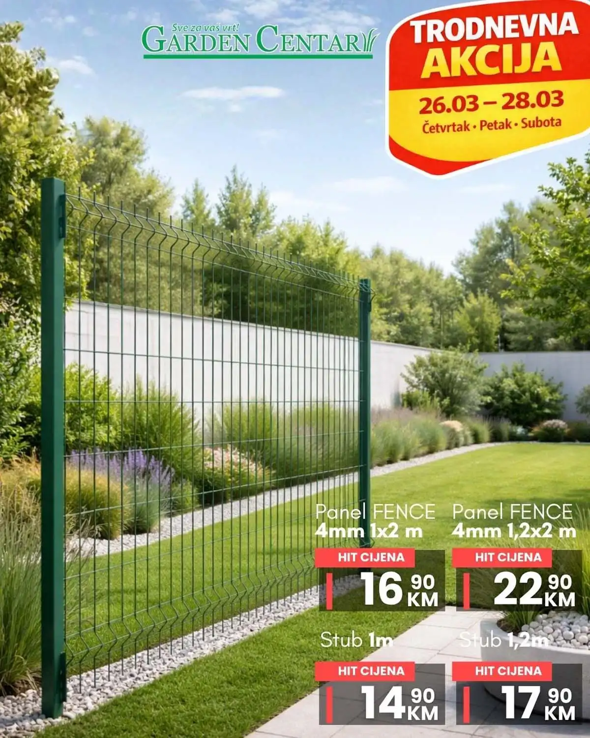 Garden centar akcija trodnevna sniženja do 28.03.2026 strana 22