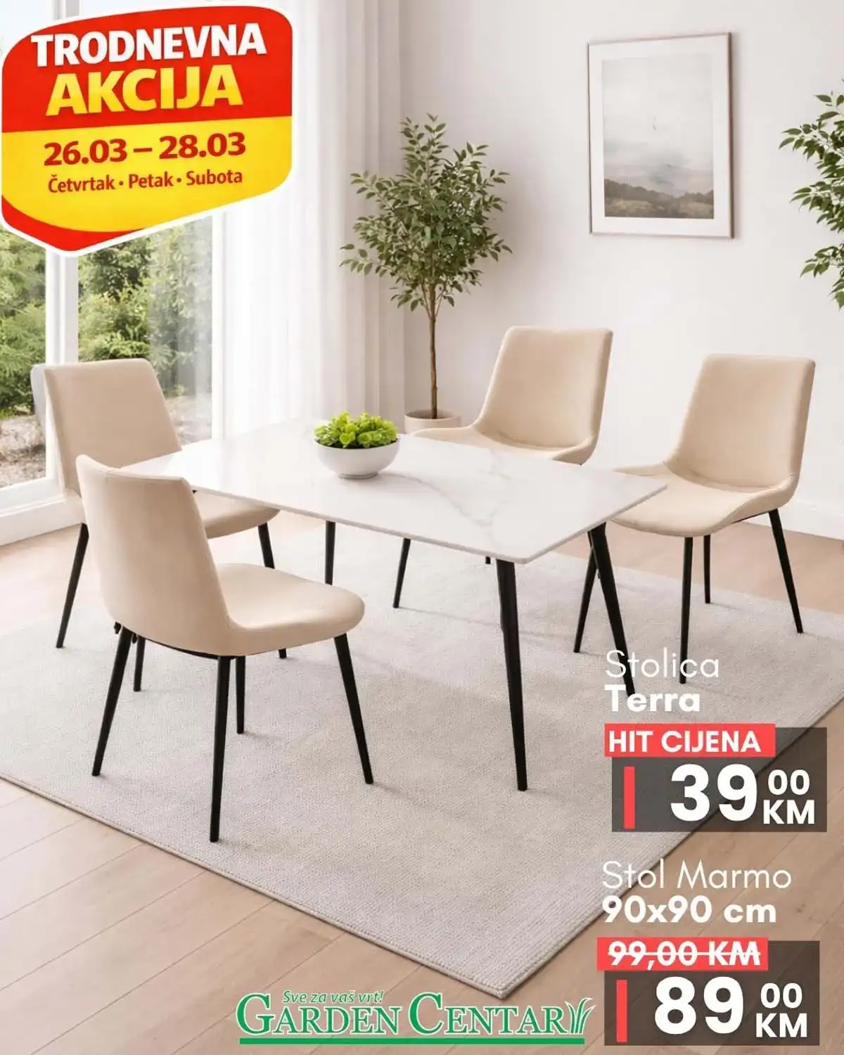Garden centar akcija trodnevna sniženja do 28.03.2026 strana 50