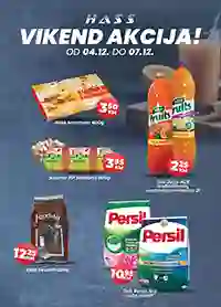 Hass Komerc vikend akcija – sniženja do 07.12.2025.
