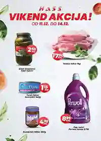 Hass Komerc vikend akcija – sniženja do 14.12.2025.