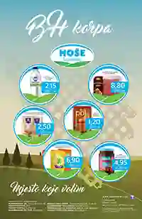 Hoše Komerc – BH Korpa akcija sniženja do 06. januara 2026