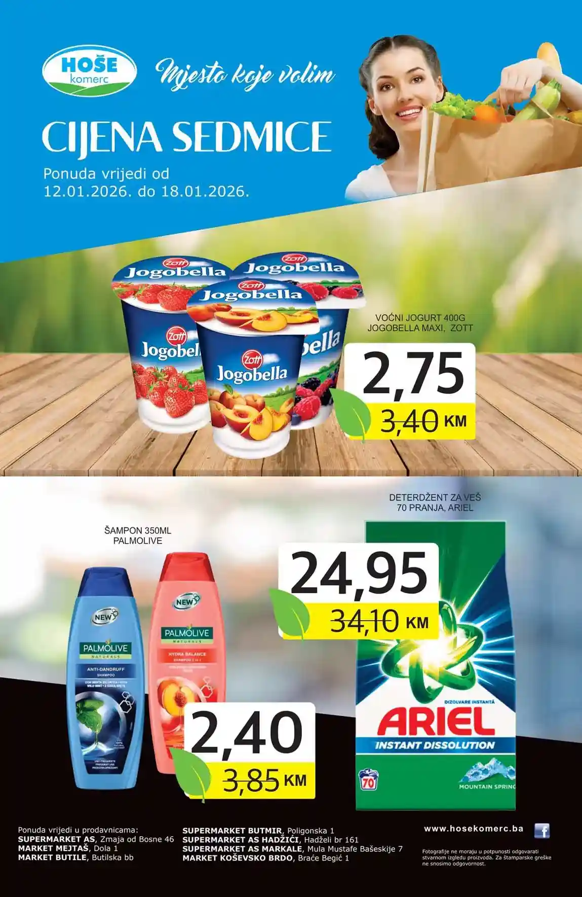 Hoše komerc sniženja i popusti