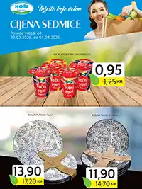 Hoše Komerc – Cijena sedmice sniženja do 1. marta 2026