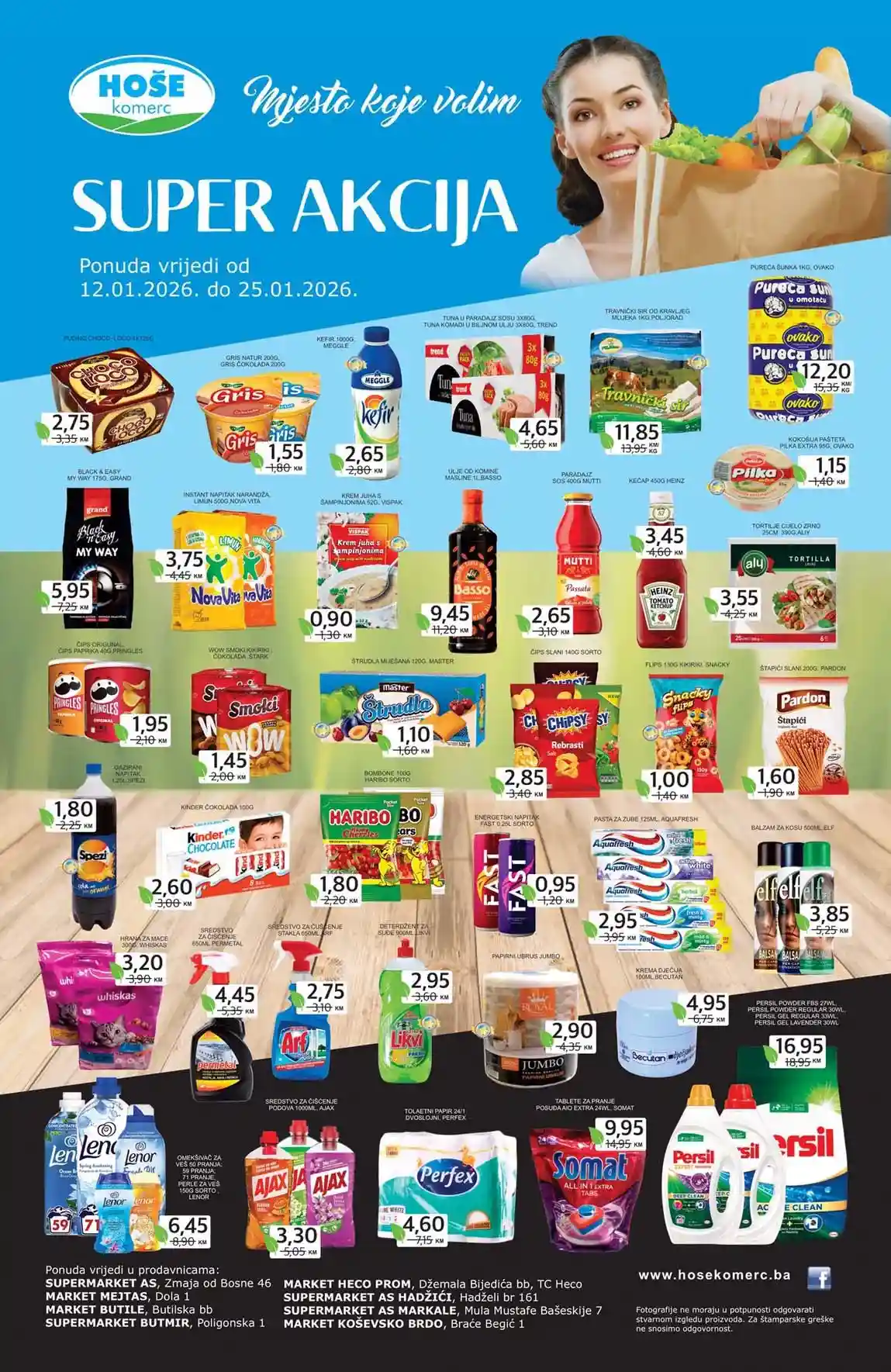 Hoše komerc cijena sedmice