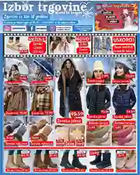 Izbor Trgovine akcija – katalog sniženja do 16. januara 2026