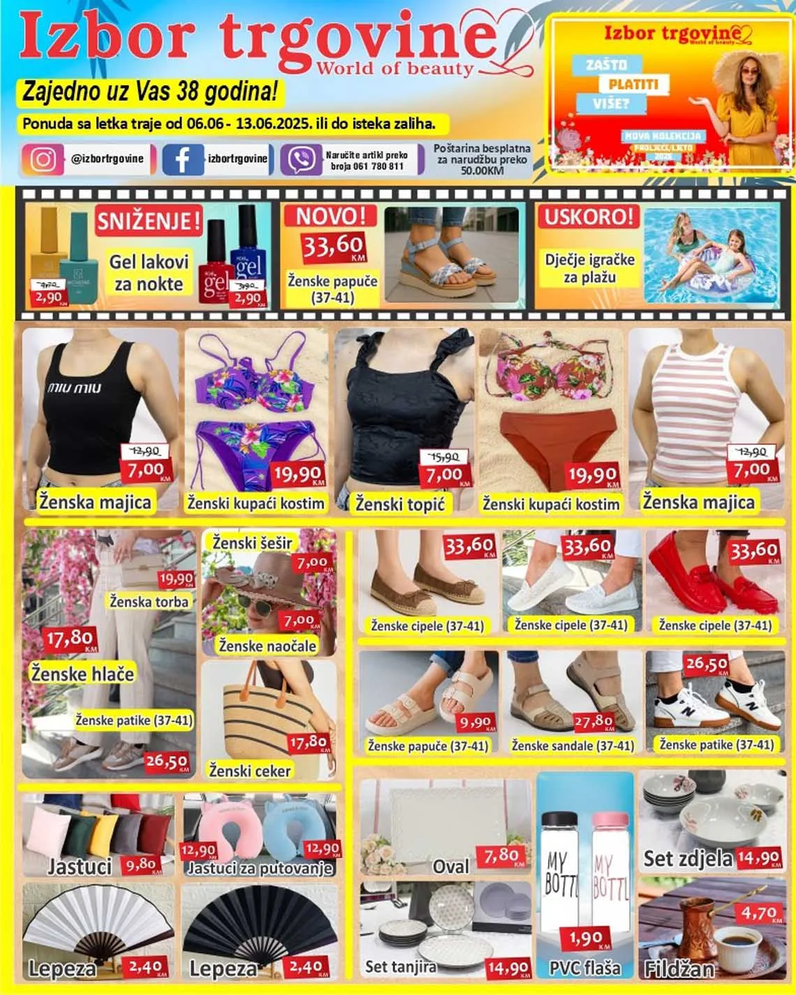 Izbor trgovine akcija Katalog sniženja do 13.06.2025