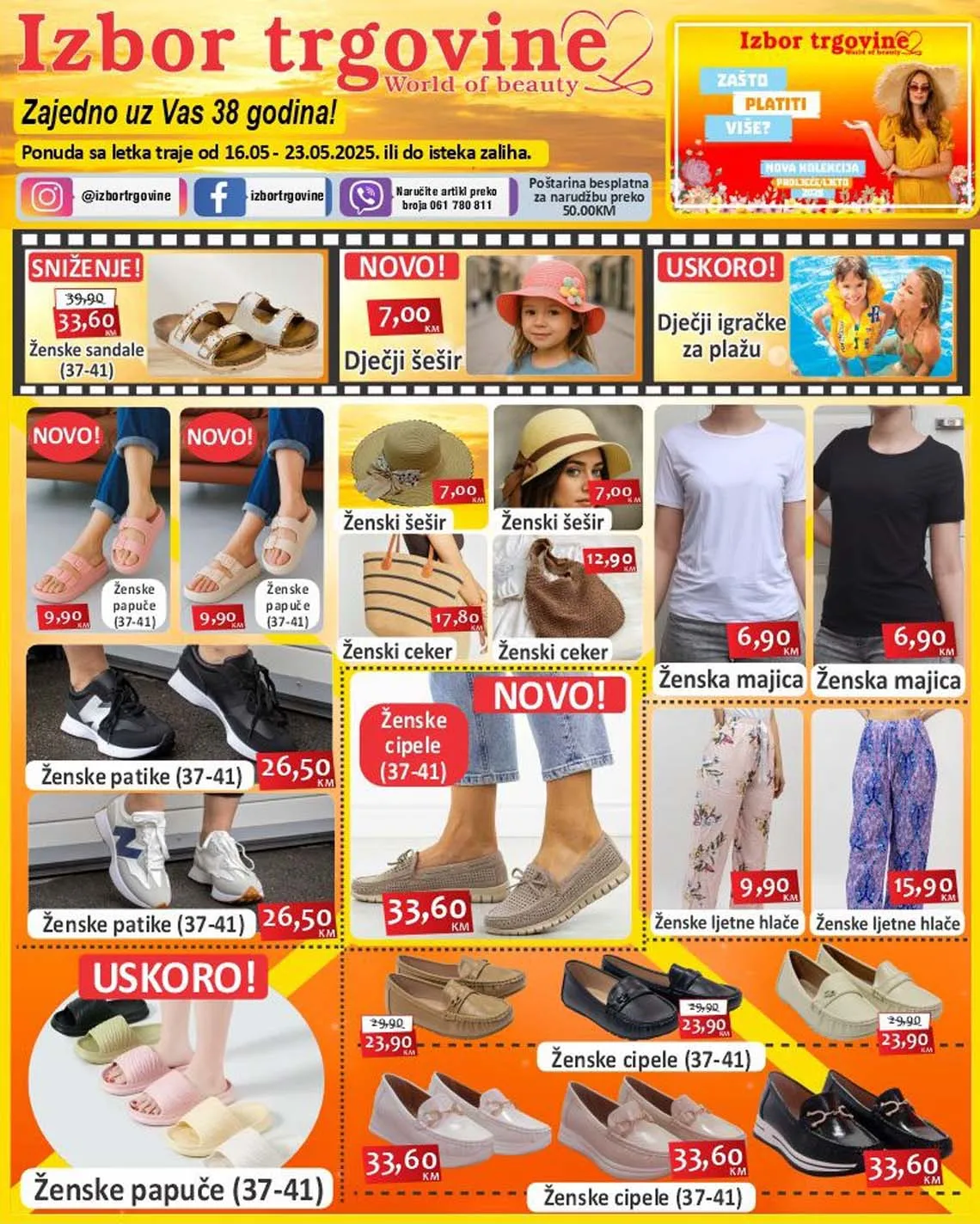 Izbor trgovine akcija Katalog sniženja do 23.05.2025