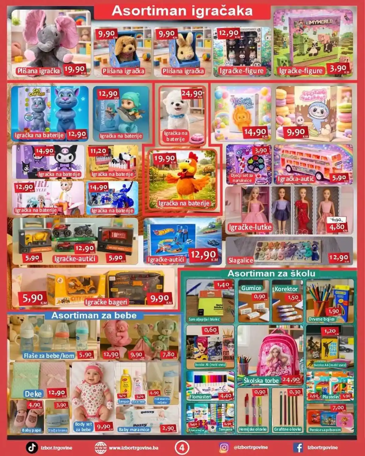 Izbor trgovine kataloška akcija