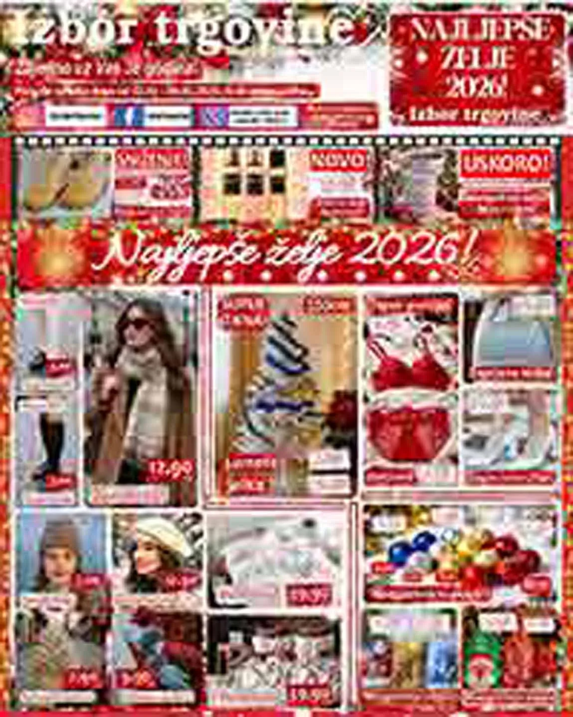 Izbor Trgovine akcija – katalog sniženja do 9. januara 2026