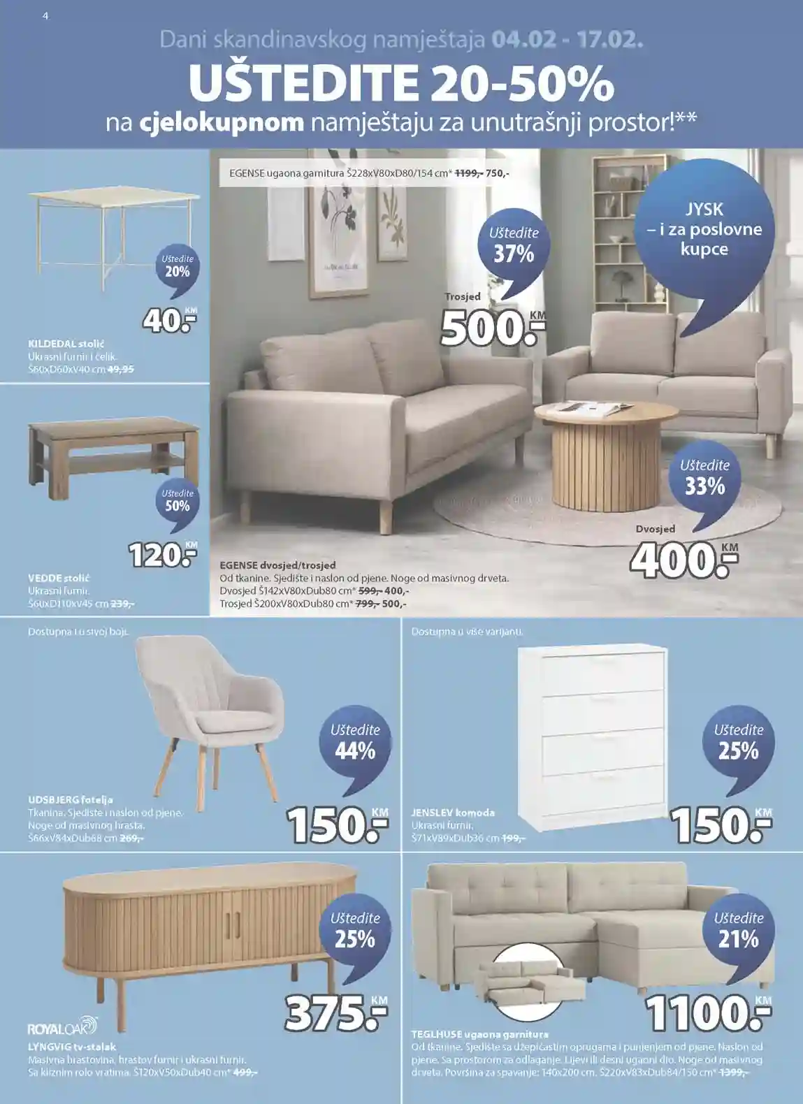 Jysk kataloška akcija