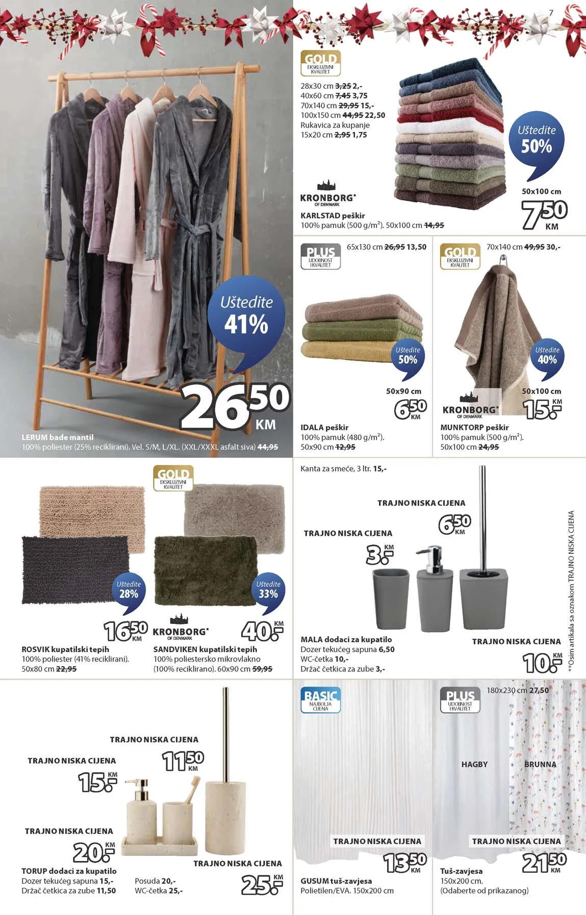 Jysk akcija Sniženja Jysk kataloška akcija