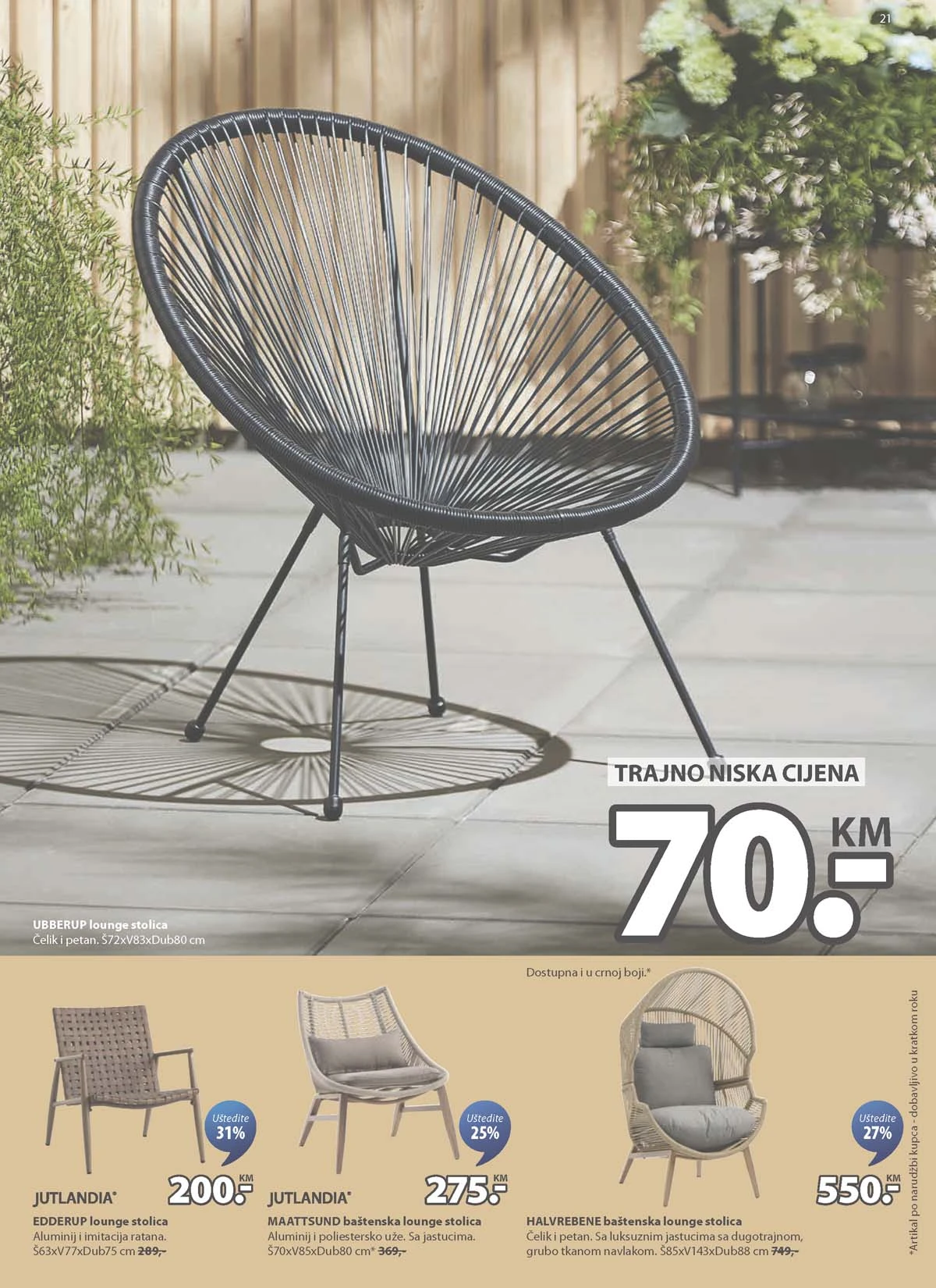 JYSK akcija katalog sniženja namještaja do 24.03.2026 strana 21