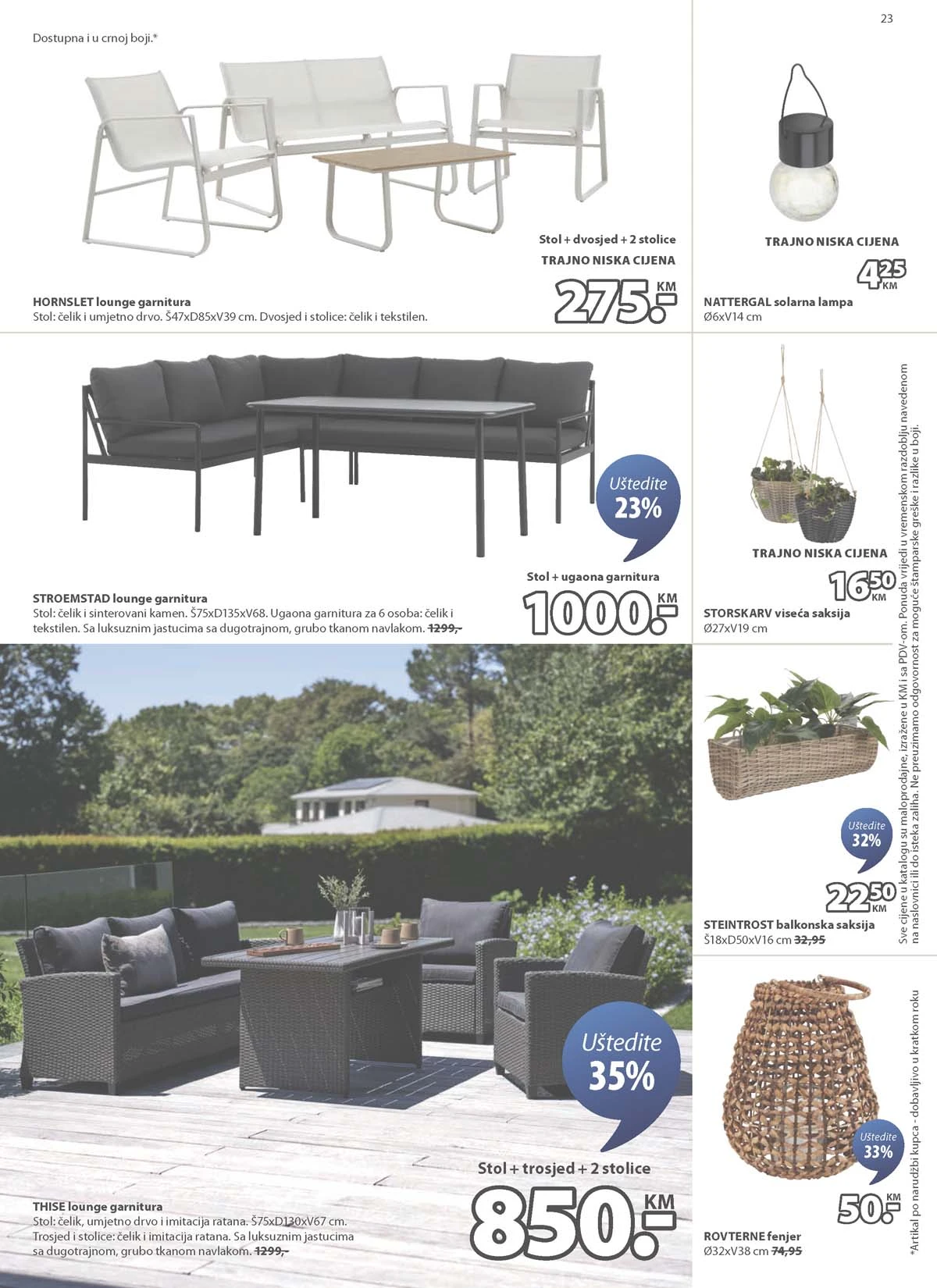JYSK akcija katalog sniženja namještaja do 24.03.2026 strana 23