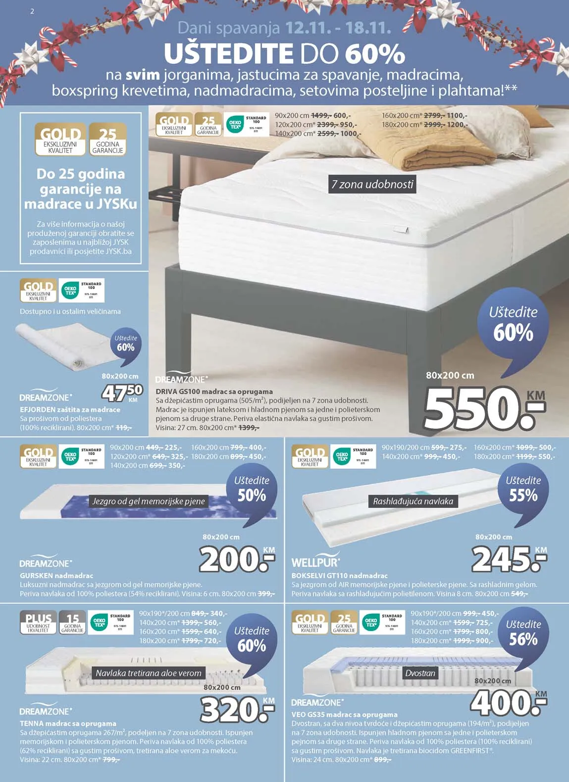 Jysk akcija Sniženja Jysk kataloška akcija