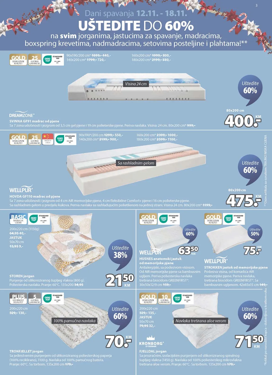 Jysk akcija Sniženja Jysk kataloška akcija