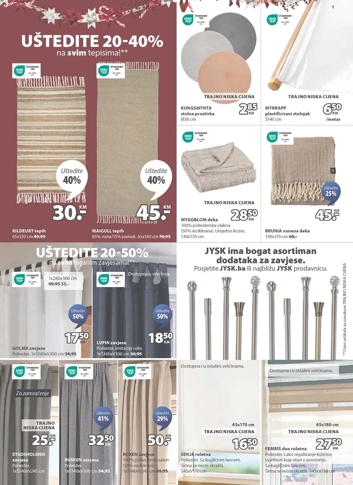 Jysk akcija Sniženja Jysk kataloška akcija