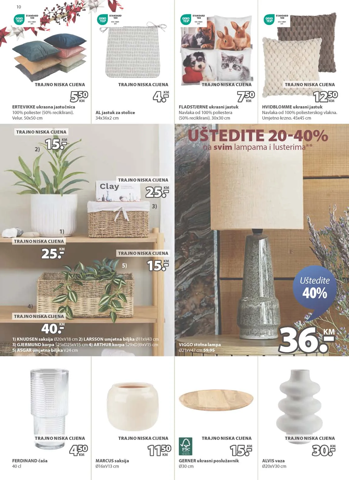 Jysk akcija Sniženja Jysk kataloška akcija