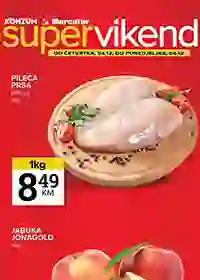 Konzum i Mercator vikend akcija – sniženja do 8. decembra 2025.