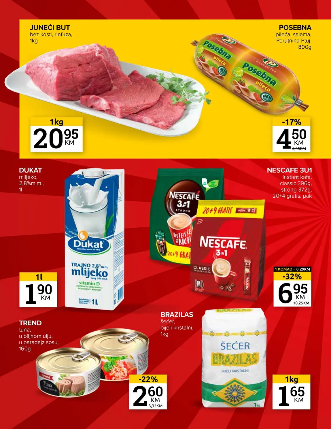 super akcija Konzum i Mercator