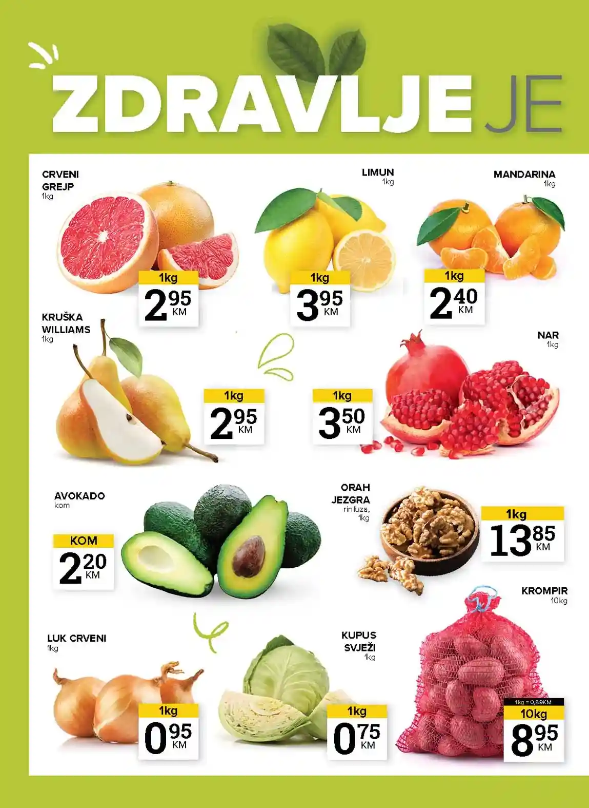 Konzum akcija Mercator katalog