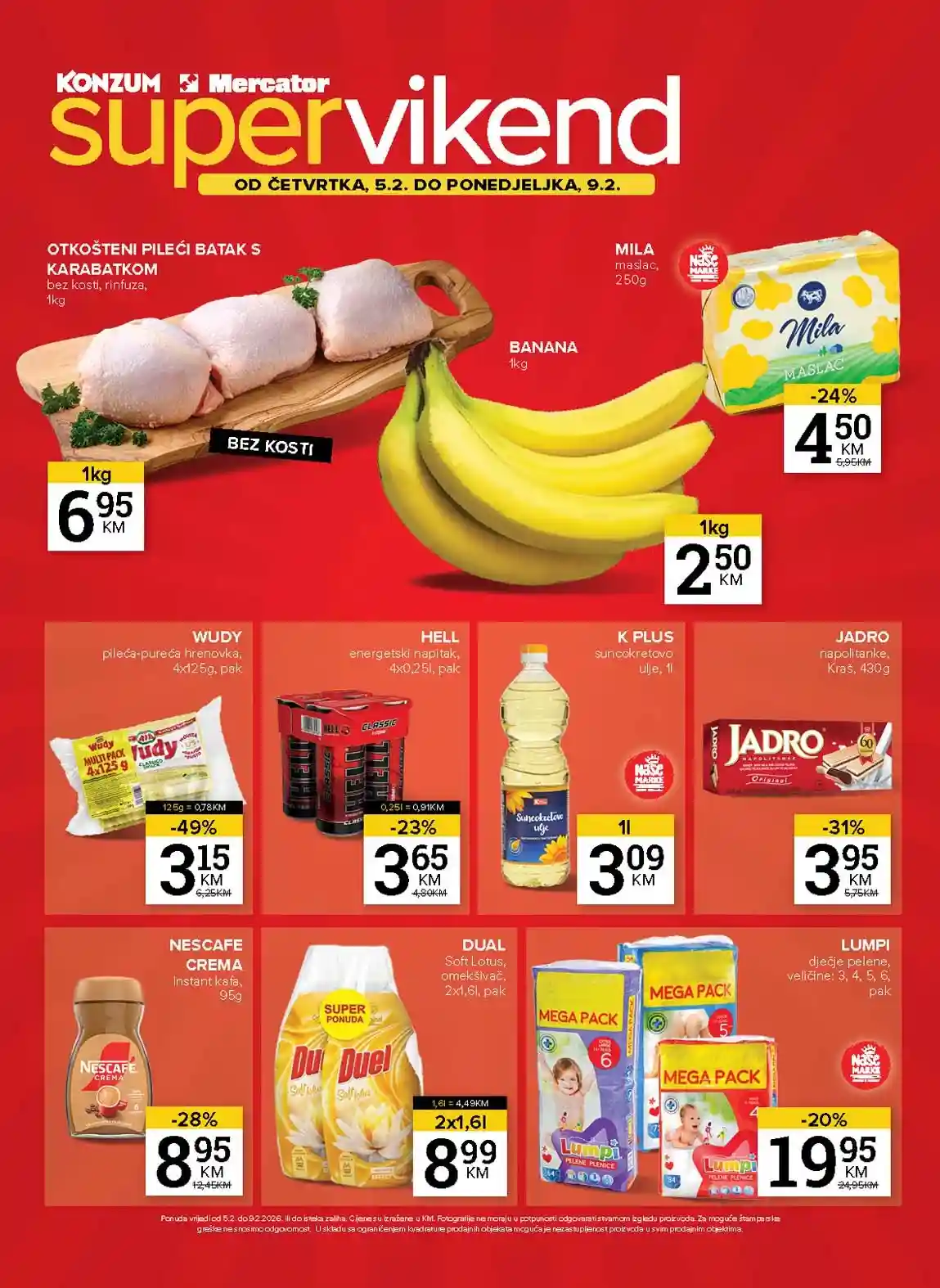 Konzum akcija Mercator katalog