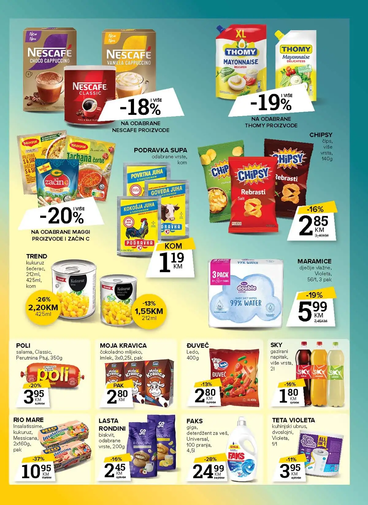 Konzum akcija Mercator katalog